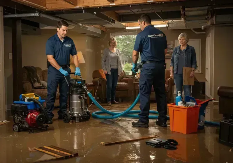 Basement Water Extraction and Removal Techniques process in High Point, FL